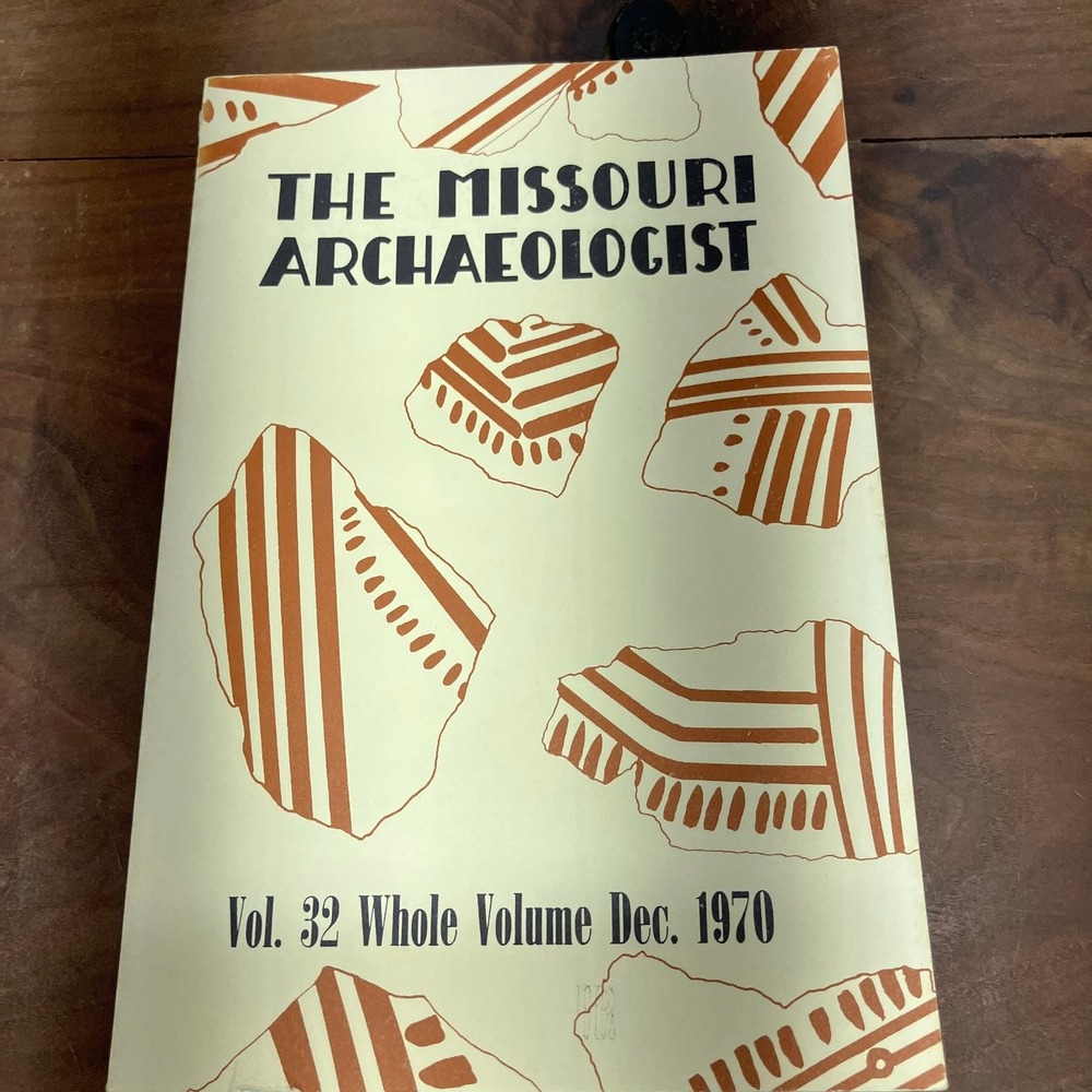 Missouri Archaeologist Vol. 32 1970 Oneota Culture Dale R. Henning Archaeology